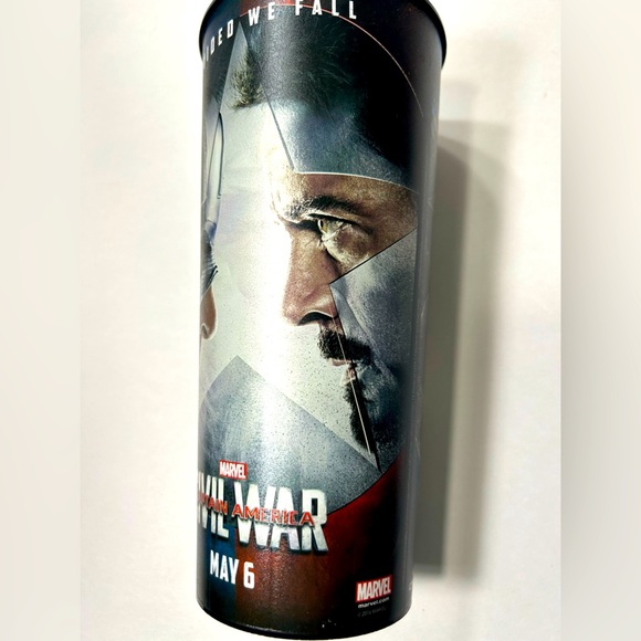 Marvel x The Avengers - Captain America Civil War 9” Plastic Collectible Cup 🇺🇸 - Picture 3 of 8